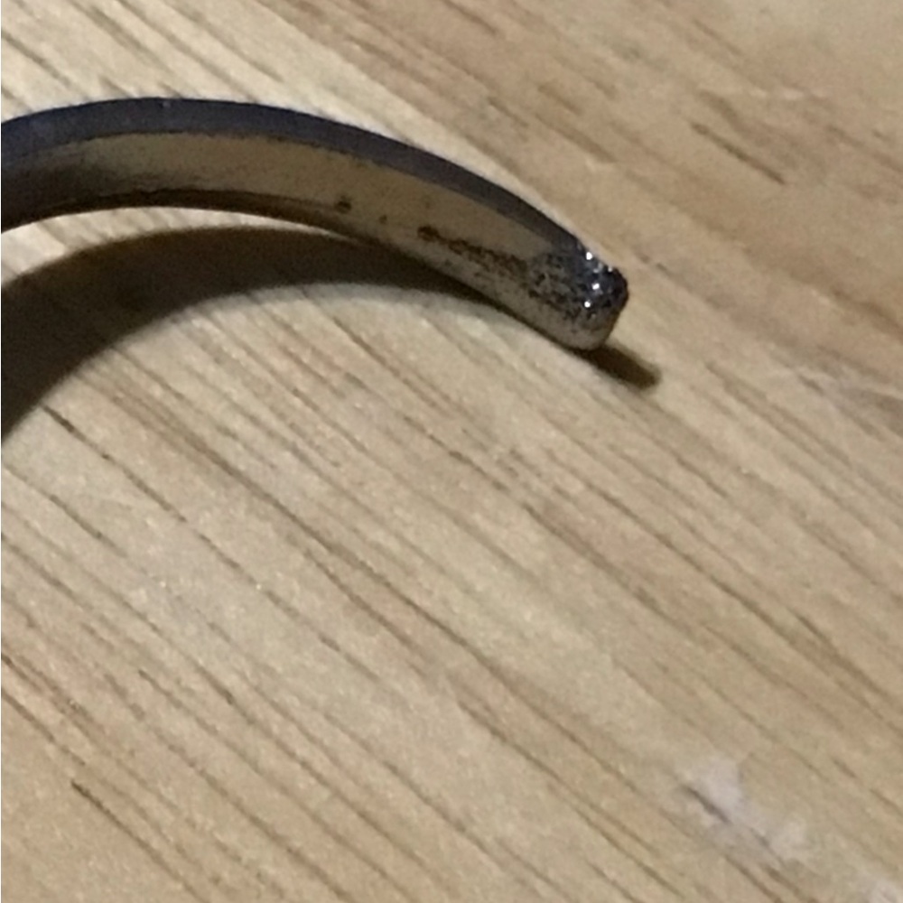 Source Unknown Silver Bracelet With Turquoise Acc… - image 5